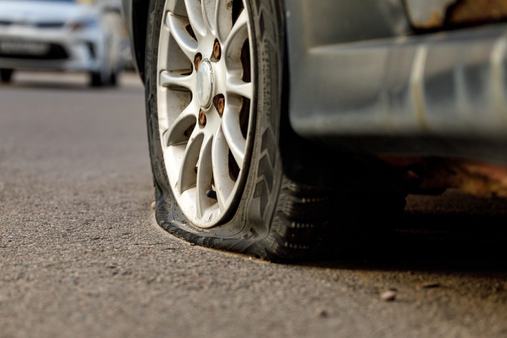 Flat Tyre - Coast Towing